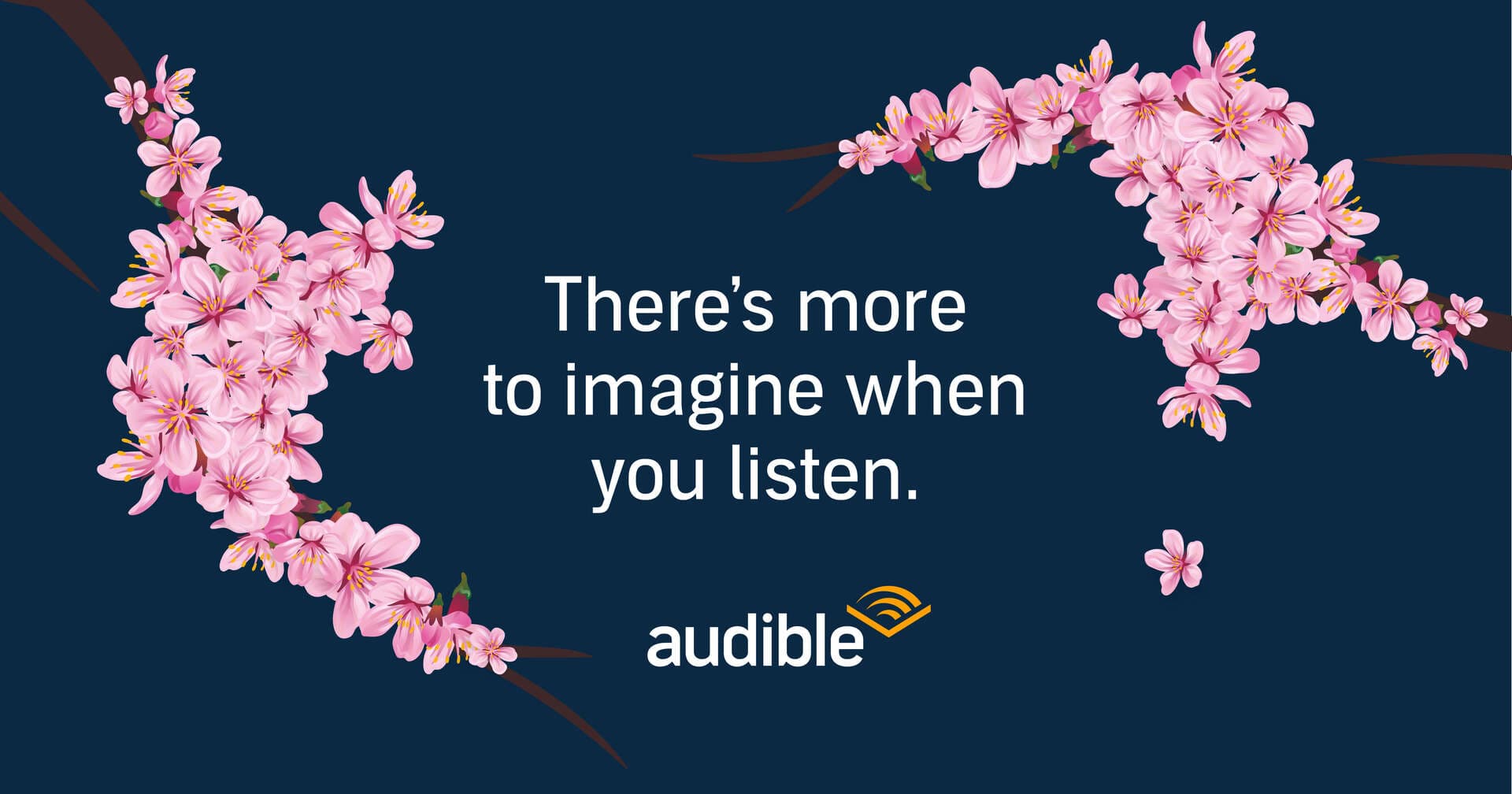 There’s more to imagine when you listen. Audible.